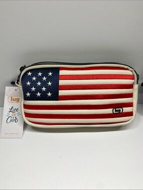 NWT Lug x America 250 Matte Luxe Coupe XL-Macadamia, Limited Edition. USA Flag